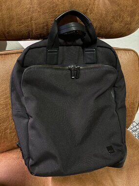 KNOMO London Brompton James Tote Backpack Black 15" Laptop Convertible